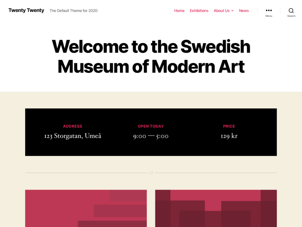 Twenty Twenty Theme Review